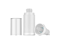Άσπρο πλαστικό PP χωρίς αέρα λοσιόν μπουκάλι αντλιών φροντίδας δέρματος μπουκαλιών αβλαβές