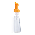 Καλλυντικό πλαστικό ασημένιο μπουκάλι αντλιών αφρού για το ποσοστό απαλλαγής 0,25/0,4/0,8/1,2/1,5 Ml/T