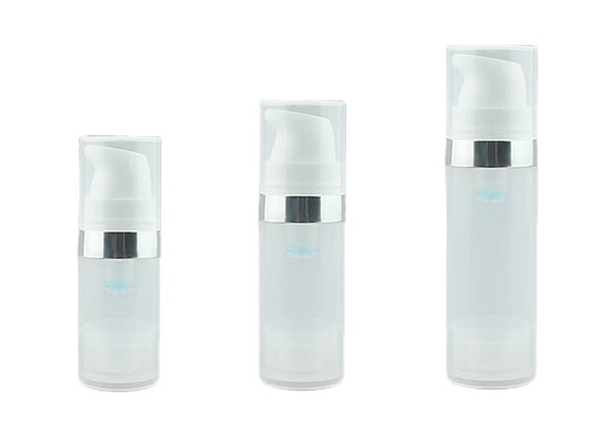 ελαφριά πολυτέλεια 50ml 80ml αντικαταστάσιμη περιστρεφόμενη καλλυντική αντλία χωρίς αέρα για κρέμα και φροντίδα του δέρματος