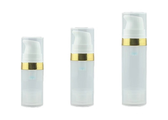 ελαφριά πολυτέλεια 50ml 80ml αντικαταστάσιμη περιστρεφόμενη καλλυντική αντλία χωρίς αέρα για κρέμα και φροντίδα του δέρματος