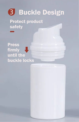 50ml Άδειο Μπουκάλι Λοσιόν Vacuum με Δυνατότητα Προσαρμογής Χρώματος, Εκτύπωσης και Σχεδίου για Καλλυντικά Περιποίησης Δέρματος