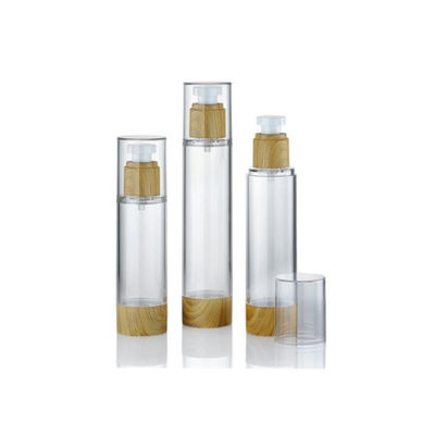 Προσαρμοσμένο 15ml 30ml 50ml πλαστικό αέρος αντλία κενό καλλυντικό μπουκάλι στεγανό ελεγχόμενο διανομή κρέμα λοσιόν συσκευασία
