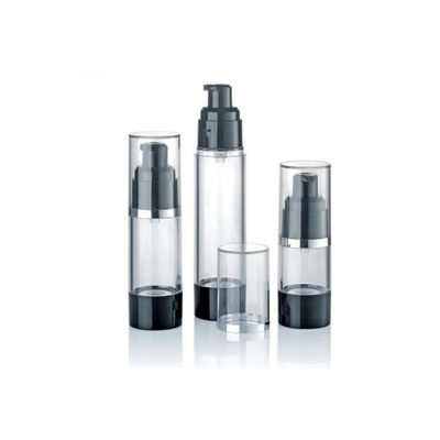Προσαρμοσμένο 15ml 30ml 50ml πλαστικό αέρος αντλία κενό καλλυντικό μπουκάλι στεγανό ελεγχόμενο διανομή κρέμα λοσιόν συσκευασία