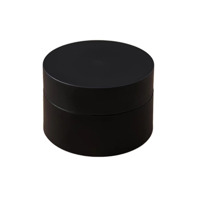 30 ml 50 ml 100 ml Amber Black Pp πλαστική κρέμα καλλυντικής με λευκό και μαύρο καπάκι