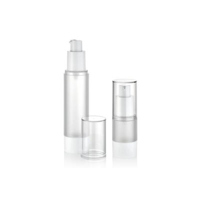 Προσαρμοσμένο 15ml 30ml 50ml πλαστικό αέρος αντλία κενό καλλυντικό μπουκάλι στεγανό ελεγχόμενο διανομή κρέμα λοσιόν συσκευασία