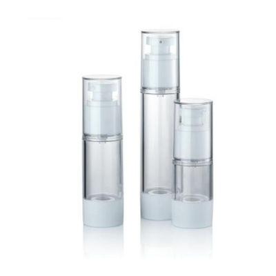 Προσαρμοσμένο 15ml 30ml 50ml πλαστικό αέρος αντλία κενό καλλυντικό μπουκάλι στεγανό ελεγχόμενο διανομή κρέμα λοσιόν συσκευασία