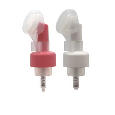 42/410 43/410 Προσαρμοσμένη πλαστική αντλία αφρισμού με βούρτσα σιλικόνης για καθαρισμό δέρματος προσώπου