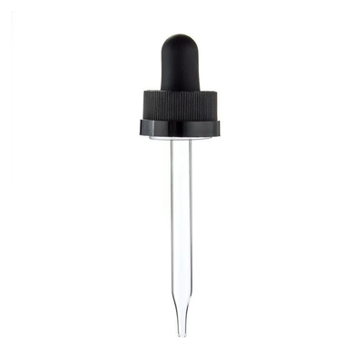 18mm 20mm 24mm Πλαστικό γυάλινο σταγονόμετρο για φροντίδα του δέρματος
