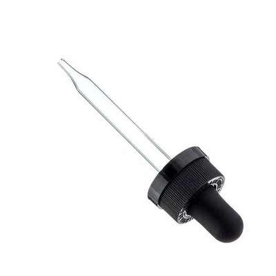 18mm 20mm 24mm Πλαστικό γυάλινο σταγονόμετρο για φροντίδα του δέρματος