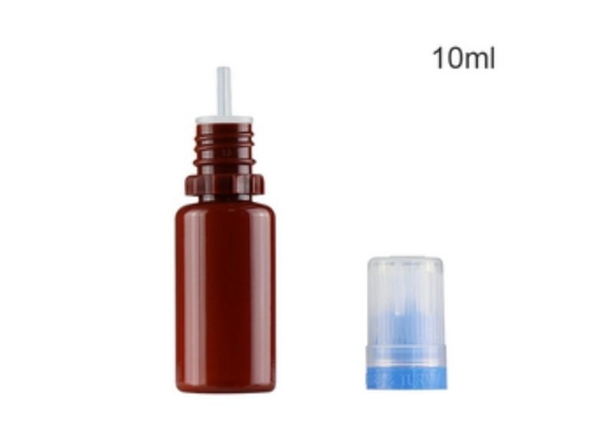 10 ml μπουκάλι με σταγονόμετρο για μπουκάλια με λάδι καπνίσματος με κλείστρα σφραγίσματος