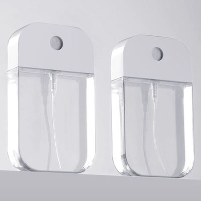 30ml 50ml Φορητό Επαναγεμιζόμενο PETG Πλαστικό Καλλυντικό Σπρέι Άρωμα Σχήμα Κάρτας Μπουκάλι Ελαστικό Πλαίσιο Ταξιδιού Εύκολο στη χρήση