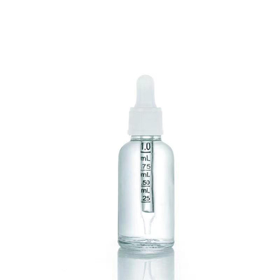 18mm πλαστικό μπουκάλι σταγονίδια και 10ml λάδι κεχριμπαρά γυάλινο μπουκάλι αιθέρια λάδι για ταξίδια ή στο σπίτι