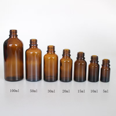Μπουκάλι αιθέριου ελαίου για καλλυντικά 5ml 10ml 15ml 20ml 30ml 50ml 100ml Επιλογές χωρητικότητας