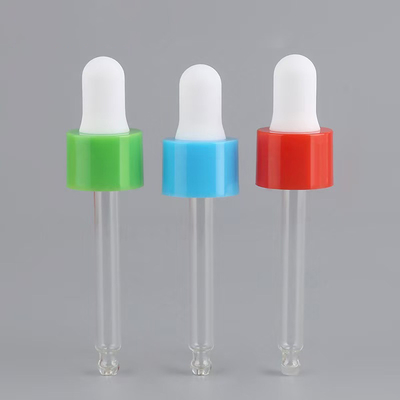 Προσαρμοσμένο χρώμα 18mm 24mm Smooth PP Plastic Dropper με πλαστική πιπέτα για ακριβείς μετρήσεις