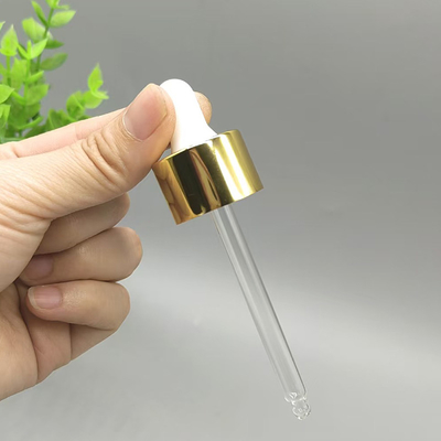 Προσαρμοσμένο χρώμα 18mm 24mm Αλουμίνιο κλείδωμα πλαστικό σταγονίδια για το μπουκάλι αιθέριας πετρελαίου