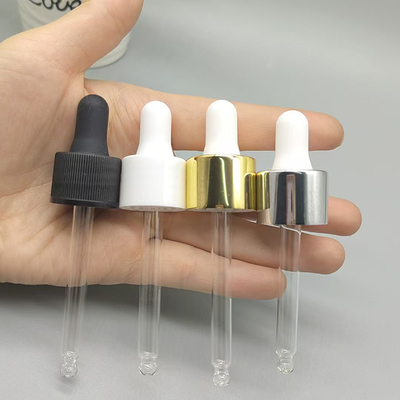 Προσαρμοσμένο χρώμα 18mm 24mm Αλουμίνιο κλείδωμα πλαστικό σταγονίδια για το μπουκάλι αιθέριας πετρελαίου