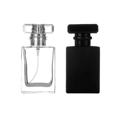 Μαύρο Matt 30ml 50ml 100ml γυάλινο μπουκάλι αρώματος