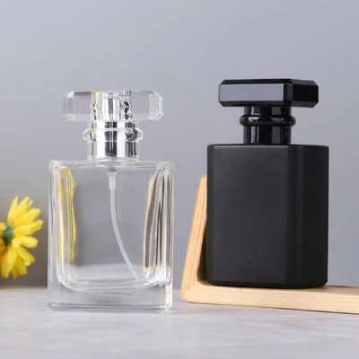 Μαύρο Matt 30ml 50ml 100ml γυάλινο μπουκάλι αρώματος