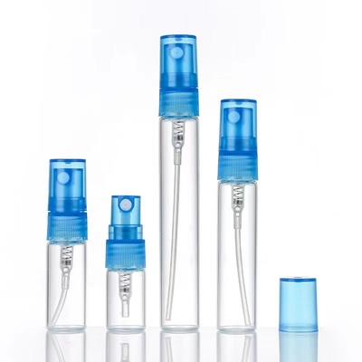 5ml 10ml 15ml Mini Refillable Plastic Perfume Bottle With Aluminum Mist Sprayer