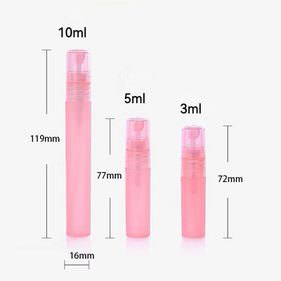 Σε απόθεμα 3ml 5ml 8ml 10ml Πίεση κάτω PP πλαστικό μπουκάλι αρώματος ομίχλη