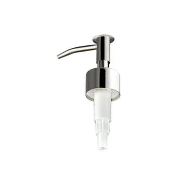 Ανθεκτικά προϊόντα αντλίας λοσιόν αλουμινίου 24/28MM για καλλυντικά, προσωπική φροντίδα και οικιακό καθαρισμό