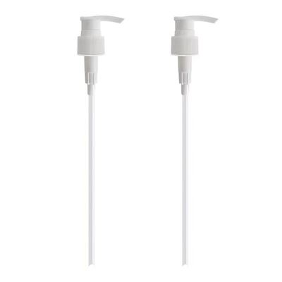 Προσαρμογή Υποστηρίζεται 24/28mm πλαστική αντλία λοσιόν με αριστερό δεξί διακόπτη για καλλυντική λοσιόν