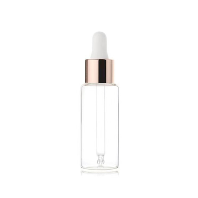 Άδειο γυάλινο μπουκάλι αιθέριου ελαίου 5ml 10ml 15ml 20ml 30ml 50ml 100ml διαφανές