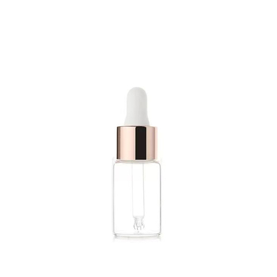 Άδειο γυάλινο μπουκάλι αιθέριου ελαίου 5ml 10ml 15ml 20ml 30ml 50ml 100ml διαφανές