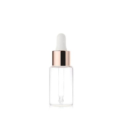 Άδειο γυάλινο μπουκάλι αιθέριου ελαίου 5ml 10ml 15ml 20ml 30ml 50ml 100ml διαφανές