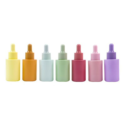 Πλαστικό κάλυμμα κενό 5ml 10ml 15ml 20ml 30ml 50ml 100ml γυάλινο μπουκάλι αιθέριου ελαίου για σταγονό