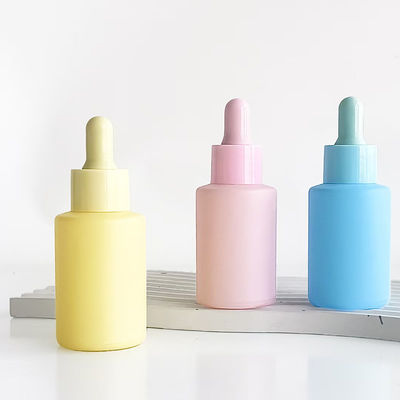 5/10/15/20/30/50/100ml Κεχριμπαρένια Γυάλινα Μπουκαλάκια Σταγονόμετρου Άδεια Επαναγεμιζόμενα Αρωματοθεραπείας Ορού Καλλυντικών Υγρών