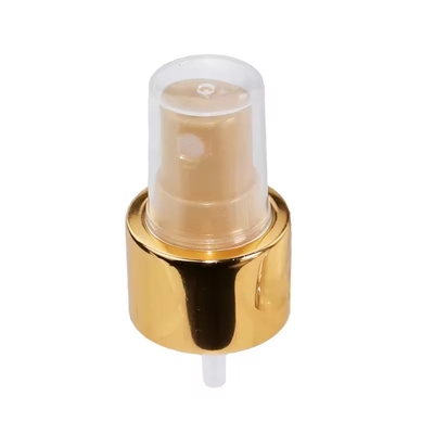 18mm 20mm Πολυτελές Χρυσό Μεταλλικό Αλουμίνιο Ανοδιωμένο Ψεκαστήρα Λεπτής Ομίχλης με Μισό ή Πλήρες Καπάκι