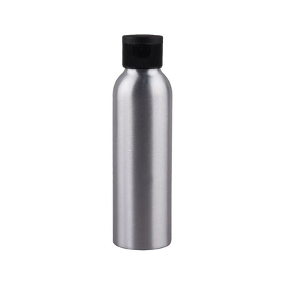 100ml 150ml 250ml Ασημένιο ανοδιωμένο μπουκάλι αλουμινίου Συσκευασία καλλυντικών Μπουκάλι αλουμινίου