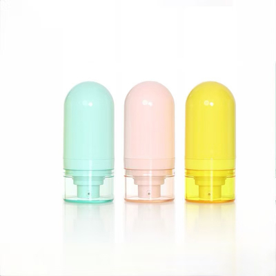 Ανάστροφο Μπουκάλι Airless 15ml 30ml 50ml Χρησιμοποιείται για Συσκευασία Καλλυντικών Υποστήριξη Προσαρμογής