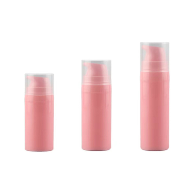 Multiple Colors Airless Pump Bottle With 5ml 10ml 15ml Capacity Applicated in Cosmetics
