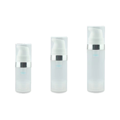Multiple Colors Airless Pump Bottle With 5ml 10ml 15ml Capacity Applicated in Cosmetics