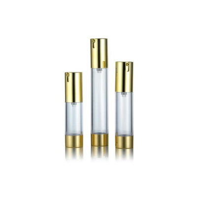 15 ml 30 ml 50 ml πλαστική αντλία άνεσης για καλλυντικά Προσαρμοσμένο λογότυπο αποδεκτό