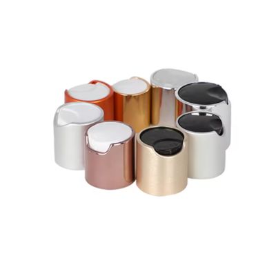20mm 24mm 28mm Ασημένιο δίσκο Top Cap πλαστικό κάλυμμα βίδα κάλυψη πίεσης