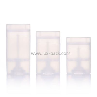 Δοχείο στικ αποσμητικού PP Screw Type 35g 50g 75g που χρησιμοποιείται για συσκευασία προσωπικής φροντίδας