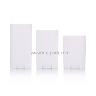 Δοχείο στικ αποσμητικού PP Screw Type 35g 50g 75g που χρησιμοποιείται για συσκευασία προσωπικής φροντίδας