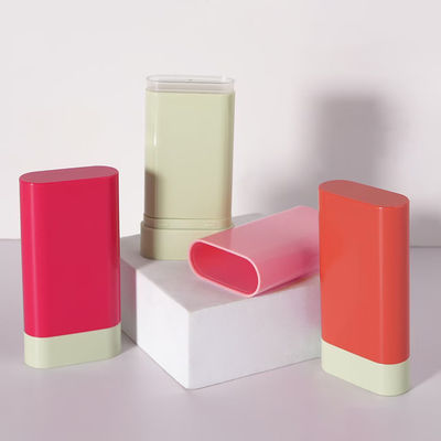 Δοχείο στικ αποσμητικού βάλσαμου 20g με γέμισμα από κάτω σε φωτεινό χρώμα, Αποδοχή OEM ODM