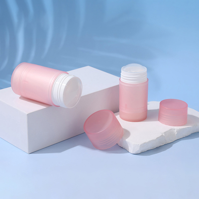 Νέο Σχέδιο 35g 50g 75g PP Διπλό Κέλυφος Σώματος Αρωματικό Αποσμητικό Μπαλμ Στικ Δοχείο