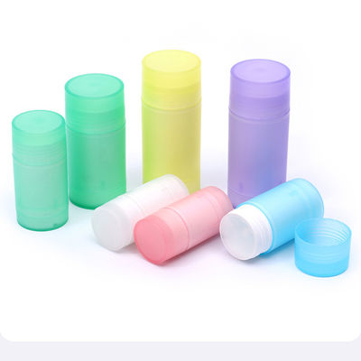 Σχεδιασμός περιστροφής 30g 50g 75g 100g PP πλαστικό δοχείο μυρωδιού σώματος αποσμητικό μπαστούνι