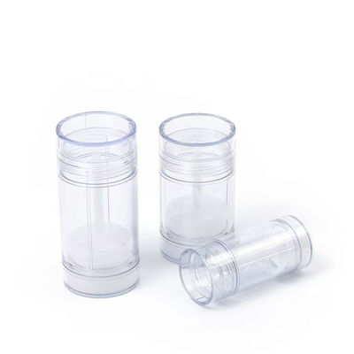 Φωτεινό χρώμα 15g 30g 50g 75g 100g AS πλαστικό δοχείο μυρωδιού σώματος κενό αποσμητικό μαλαμπό