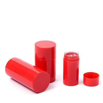 Φωτεινό χρώμα 15g 30g 50g 75g 100g AS πλαστικό δοχείο μυρωδιού σώματος κενό αποσμητικό μαλαμπό