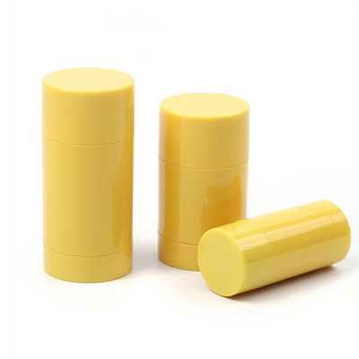 Νέα Εμφάνιση 15g 30g 50g 75g 100g AS Πλαστικό Κυλινδρικό Σώμα Άρωμα Άδειο Αποσμητικό Βάλσαμο