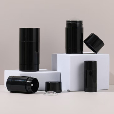 Νέα εμφάνιση 15g 30g 50g 75g 100g AS πλαστικό στρογγυλό σχήμα σώματος άρωμα κενό αποσμητικό ραβδί