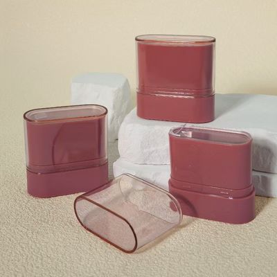 Καθαρό δοχείο συσκευασίας από πλαστικό χρώμα, αποσμητικό