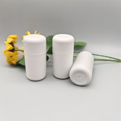 Άδειο μπουκάλι στικ ρουζ 10g Αποσμητικό Balm Stick Κορυφαία περιστροφή Καλλυντικό Πλαστικό Δοχείο Συσκευασίας Επαναχρησιμοποιήσιμο