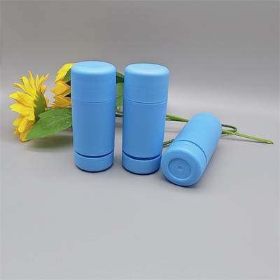 Άδειο μπουκάλι στικ ρουζ 10g Αποσμητικό Balm Stick Κορυφαία περιστροφή Καλλυντικό Πλαστικό Δοχείο Συσκευασίας Επαναχρησιμοποιήσιμο